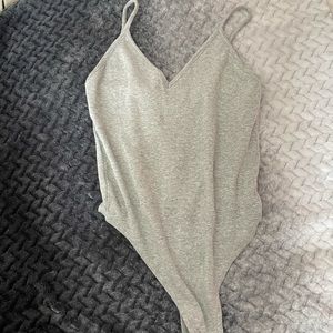 Grey bodysuit